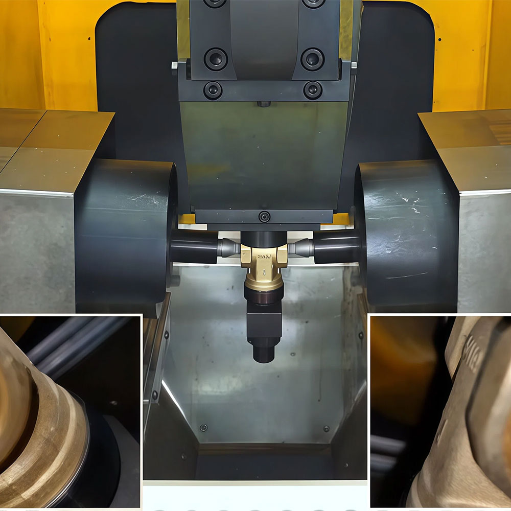 Vertical Rotary Transfer Machine for Gate Valve Machining with Automated Gantry Loading System
