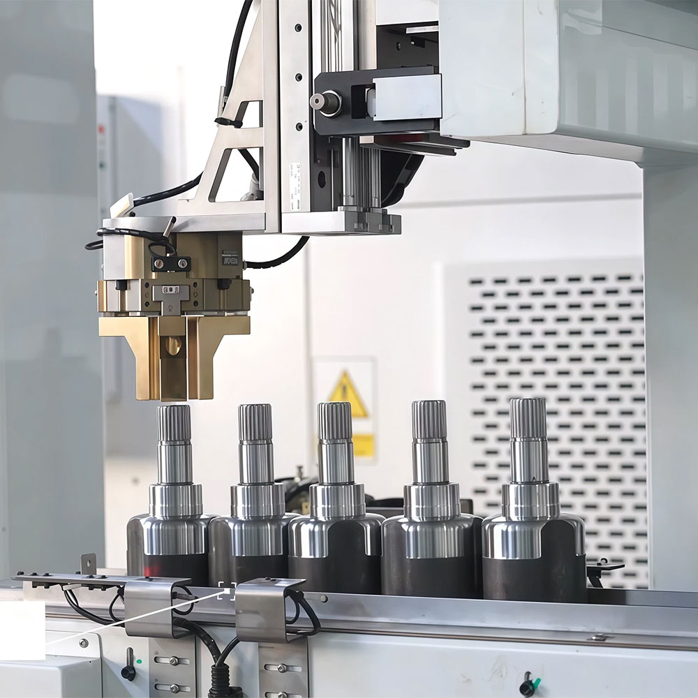 Automated CNC Lathe with Gantry Loading System Integrates machining with automated material handling