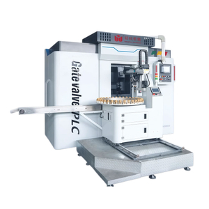 Vertical Rotary Transfer Machine for Gate Valve Machining with Automated Gantry Loading System