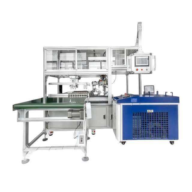 8-Way Manifold Automatic Assembly And Laser Welding Production Line - Integrated Solution for Multi-Component Precision Assembly And Welding