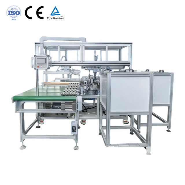 4-Way In-Line Manifold Automatic Assembly Machine Precision Rotary Assembly with Torque and Turn-Count Control