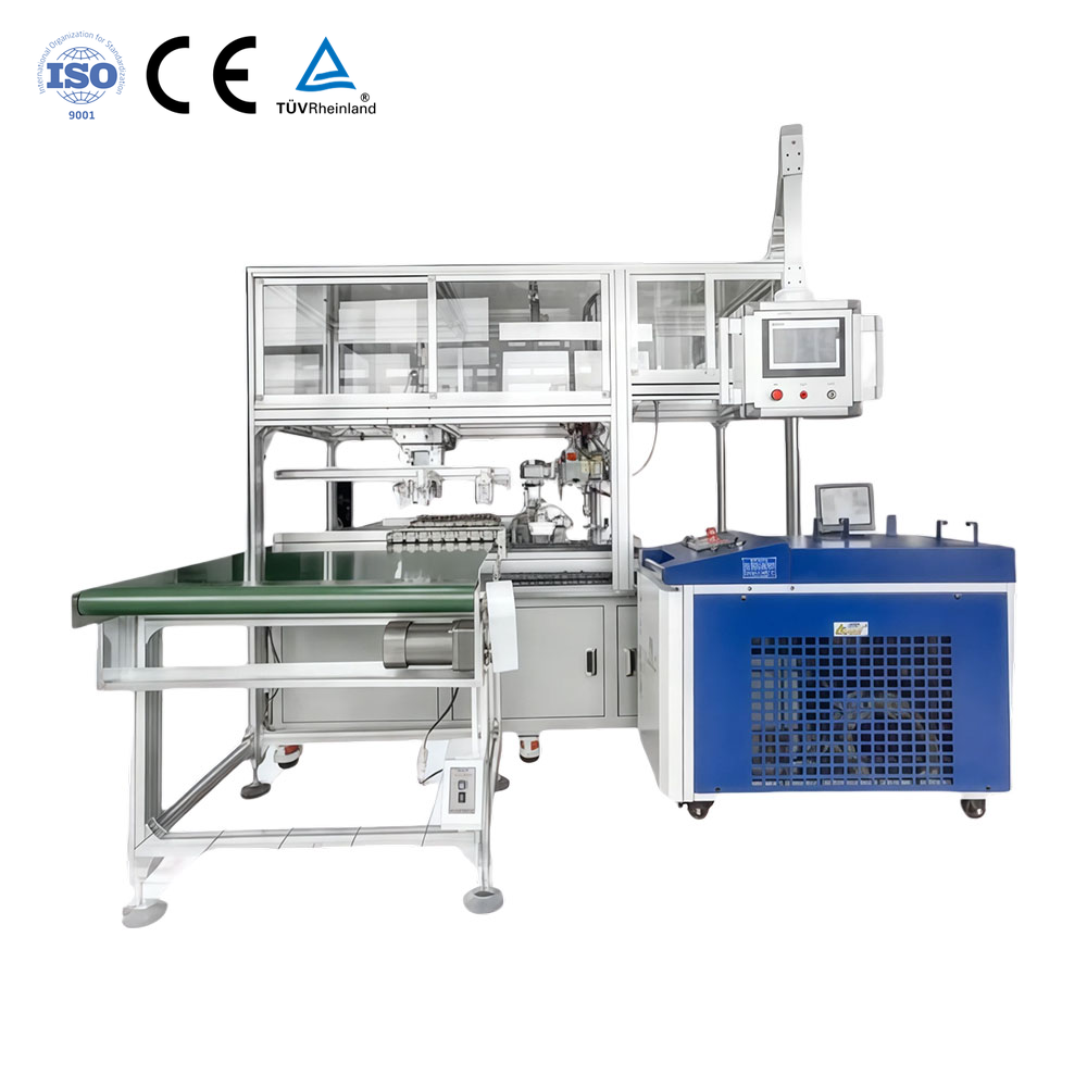 8-Way Manifold Automatic Assembly And Laser Welding Production Line - Integrated Solution for Multi-Component Precision Assembly And Welding